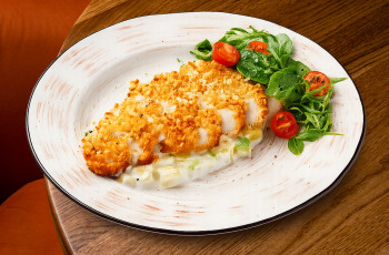 Грудка цыплёнка с цукини и картофелем